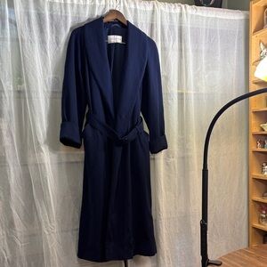 Jones New York Navy Blue Pea Coat